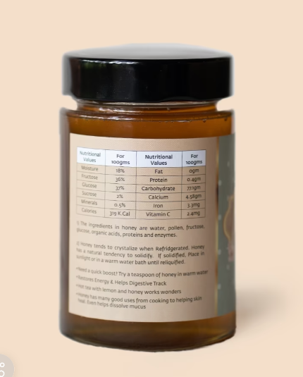Kashmir Natural Honey, 500 gm