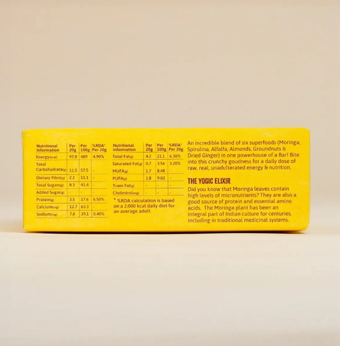 Moringa Energy Bar