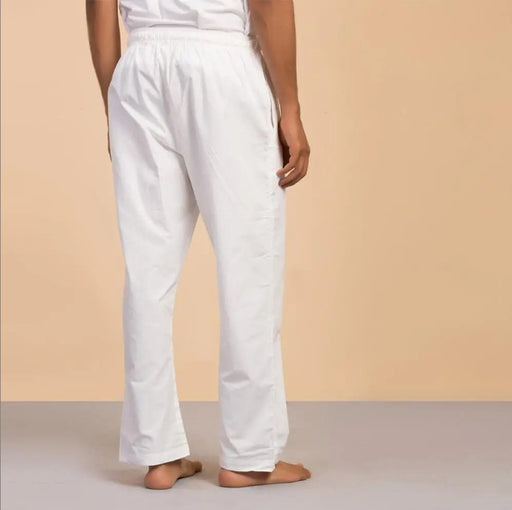 Men’s Organic Cotton Sadhana Pyjama - White