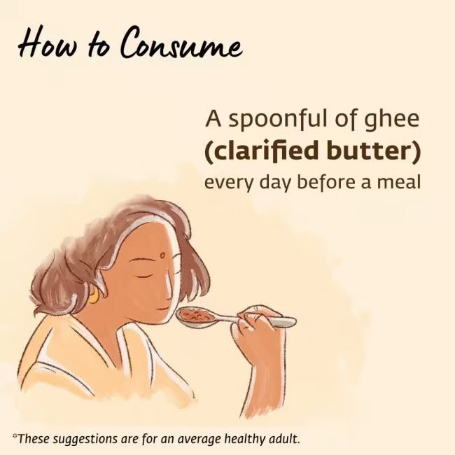 Pure A2 Desi Cow Ghee(500gm)