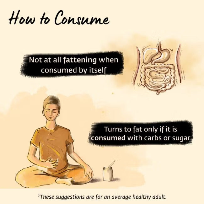 Pure A2 Desi Cow Ghee(500gm)