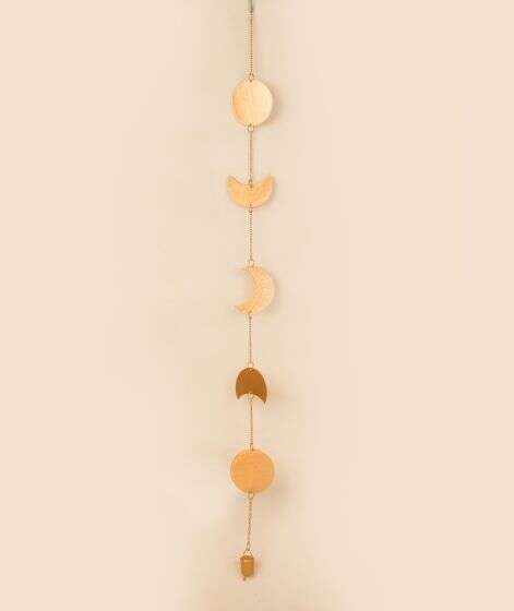 Moon phases wall hanging - Vertical