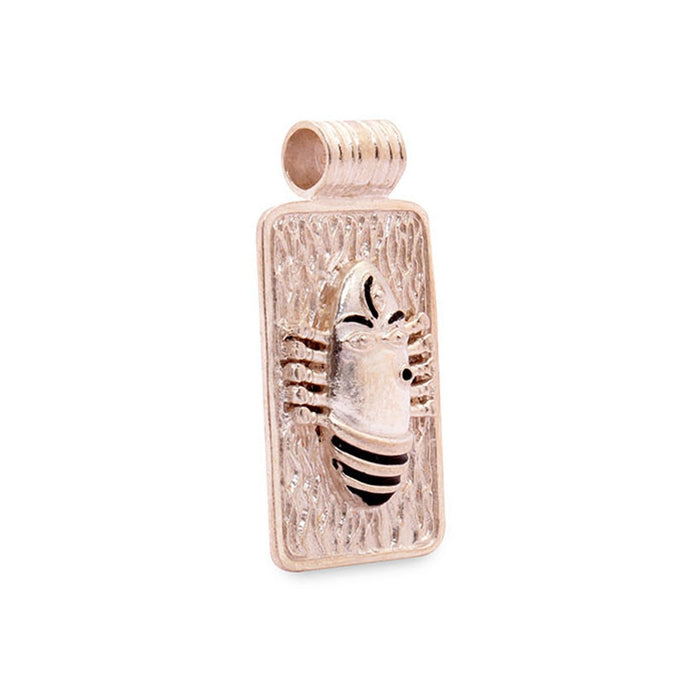 Linga Bhairavi Silver Pendant - Medium