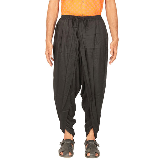 Organic Dhoti Pant - Black