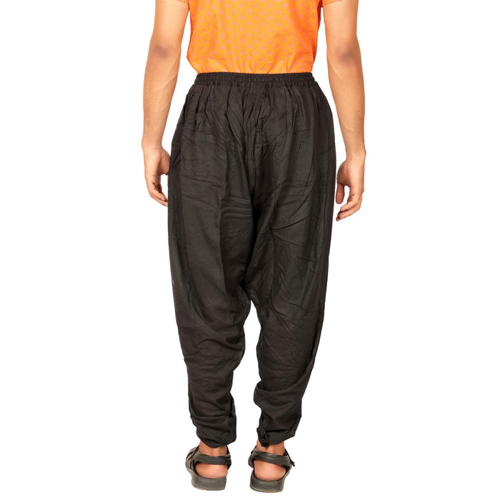 Organic Dhoti Pant - Black