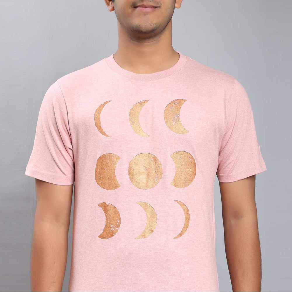 Melange T Shirt Moon Rose with Copper