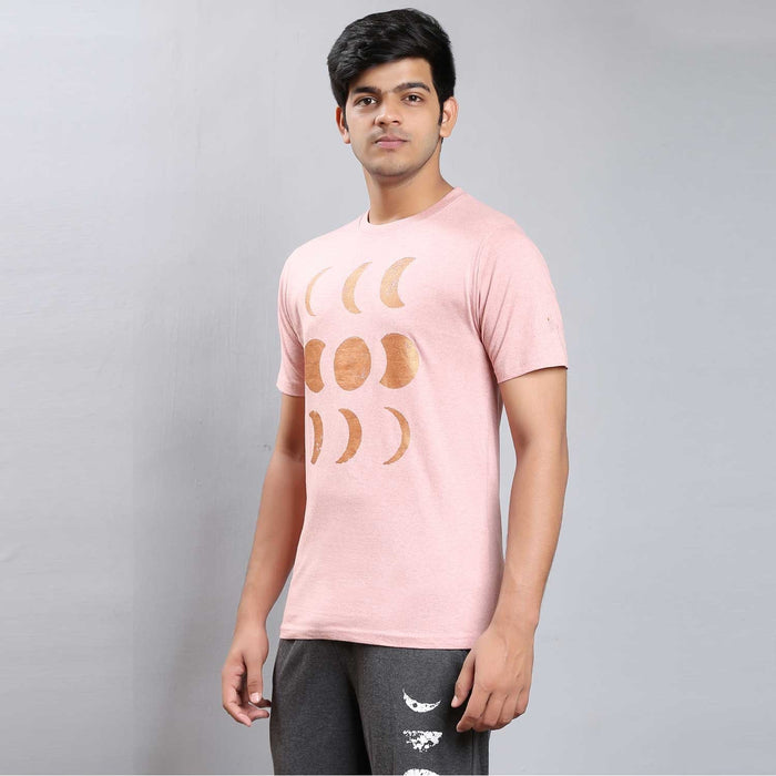 Melange T Shirt Moon Rose with Copper