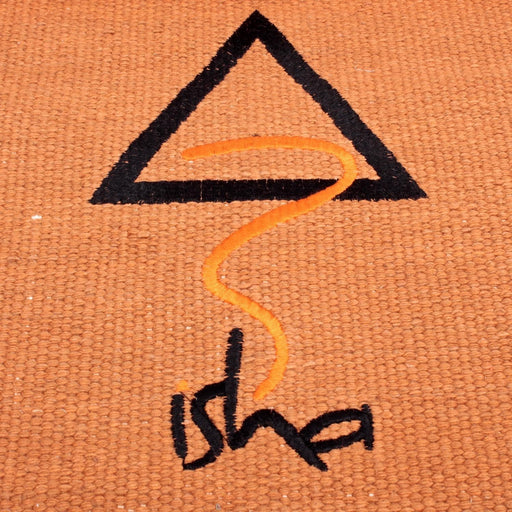 Cotton Rug Yoga Mat - Orange