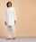 Samyama Mens Organic Cotton Sadhana Kurta - White