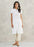 Women's 100% Organic Cotton Kurta with Embroidered "Aum" - White