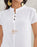 Women's 100% Organic Cotton Kurta with Embroidered "Aum" - White