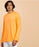 Samyama Unisex Organic Cotton Sadhana Full-Sleeve T-Shirt - Orange