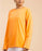 Samyama Unisex Organic Cotton Sadhana Full-Sleeve T-Shirt - Orange