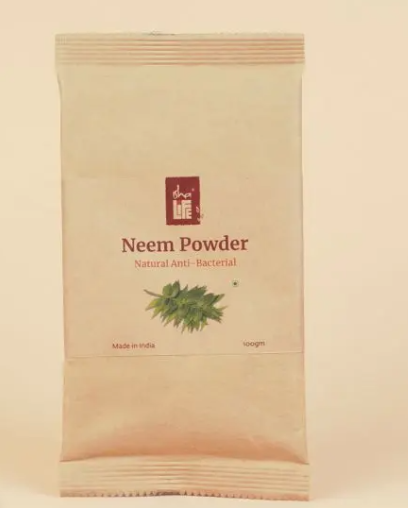 Neem Powder (100 gm). Helps in daily detox