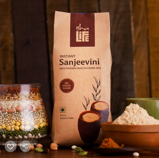 New Instant Sanjeevini Multigrain Health Drink Mix(500 gms). No