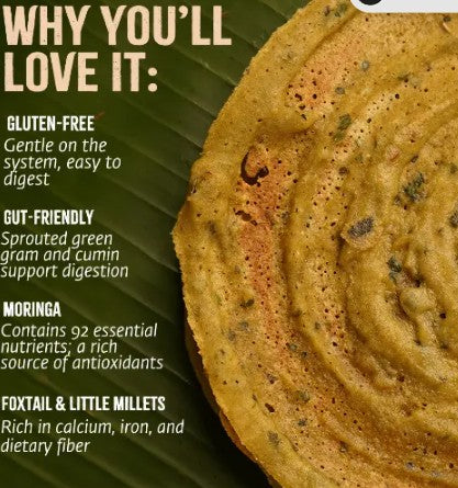 Millet and Moringa Dosa Mix 200g