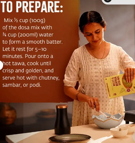 Millet and Moringa Dosa Mix 200g