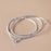Linga Bhairavi Silver long Chain. Holds Linga Bhairavi Gold, Silver and Copper pendants