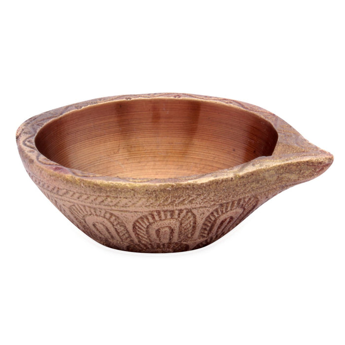 Handcrafted Antique Brass Diya (Deepam)