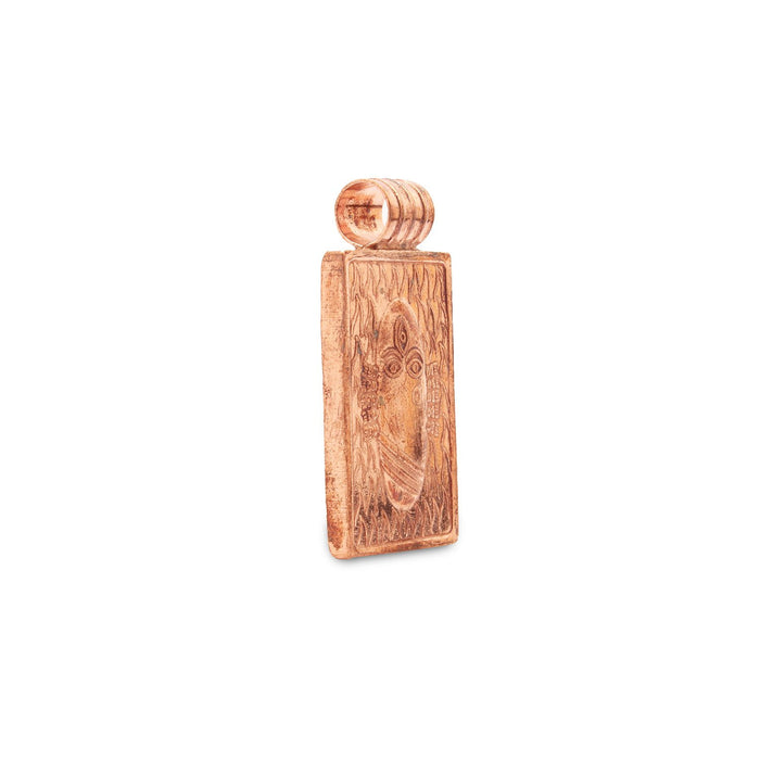 Linga Bhairavi Copper Pendant - Medium
