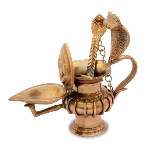 Linga Bhairavi Lamp with Spoon