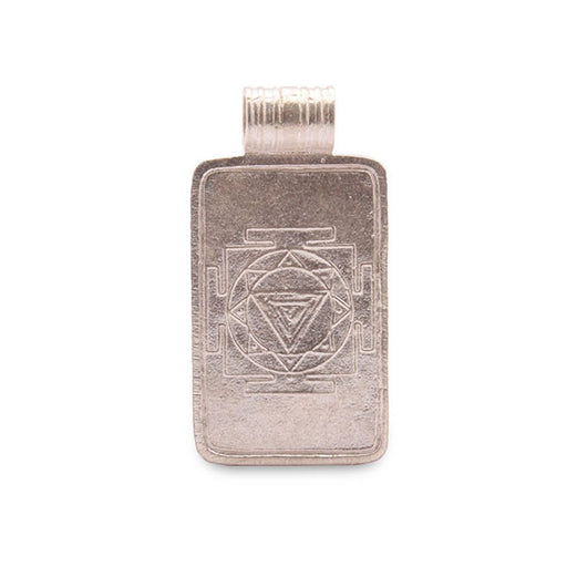 Linga Bhairavi Silver Pendant - Small