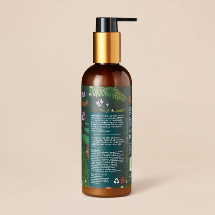 Hairfall Control & Repair Organic Shampoo with Shikakai and Jatamansi (All hair types) - 200ml