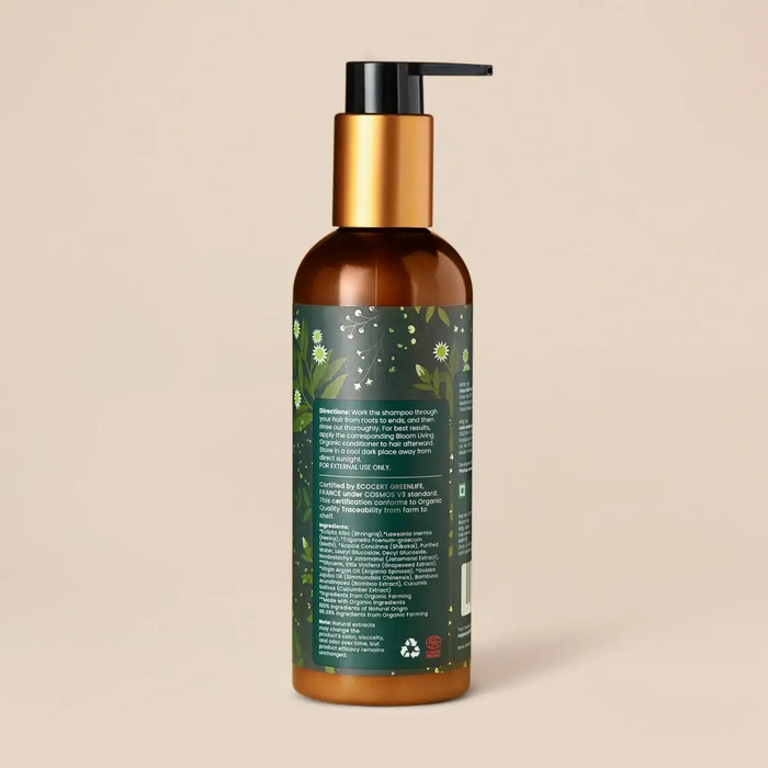 Extra Nourishment & Protection Organic Shampoo with Bhringraj & Henna (All Hair Types) - 200ml