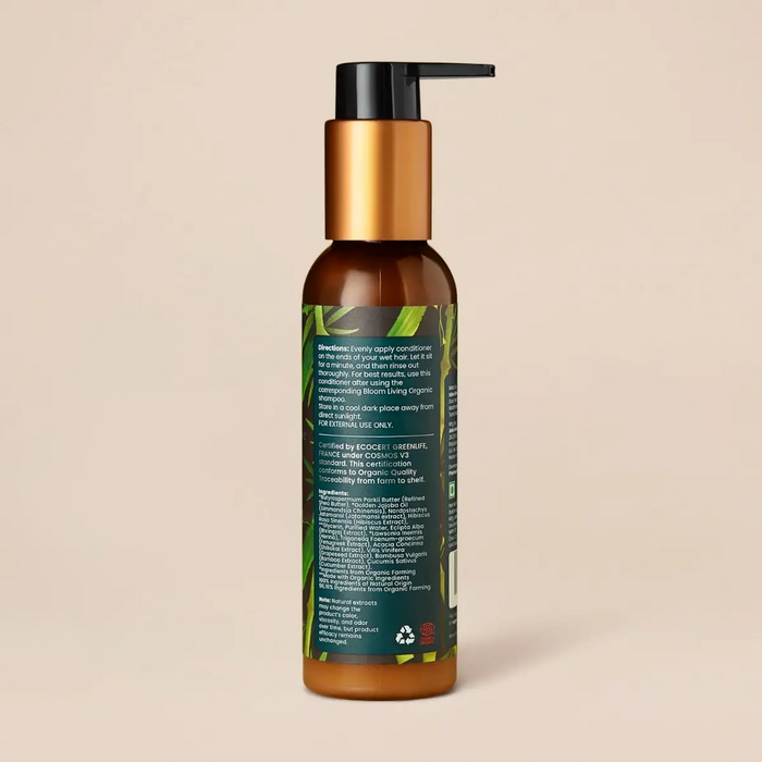 Extra Nourishment & Protection Organic Hair Conditioner With Bamboo & Cucumber Extract (All Hair Types) - 100ml