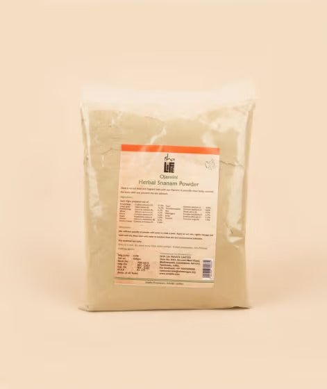 Ojasvini Herbal Snanam Powder (Bath Powder), 500 gm — Isha Life SG