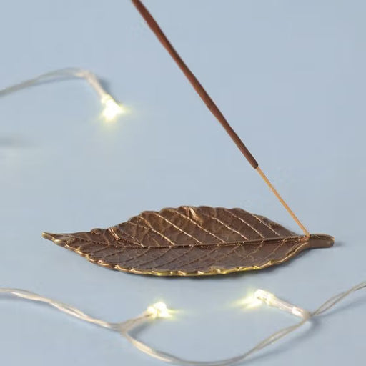 Incense Holder Elm Leaf
