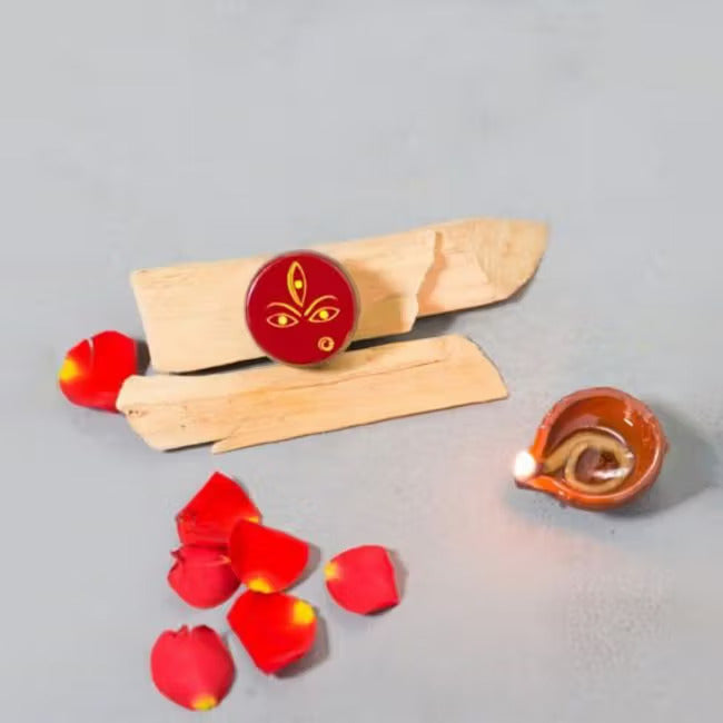 Devi Kumkum (Small). Consecrated. Made from natural ingredients.
