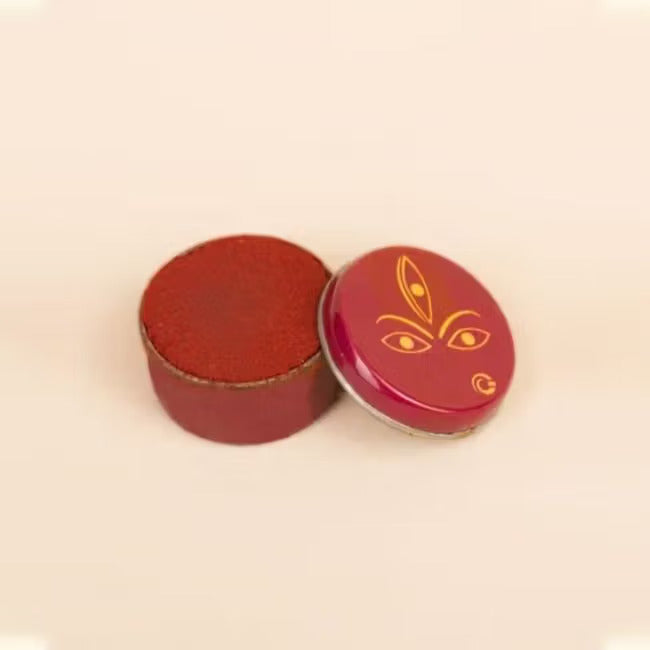 Devi Kumkum (Small). Consecrated. Made from natural ingredients.